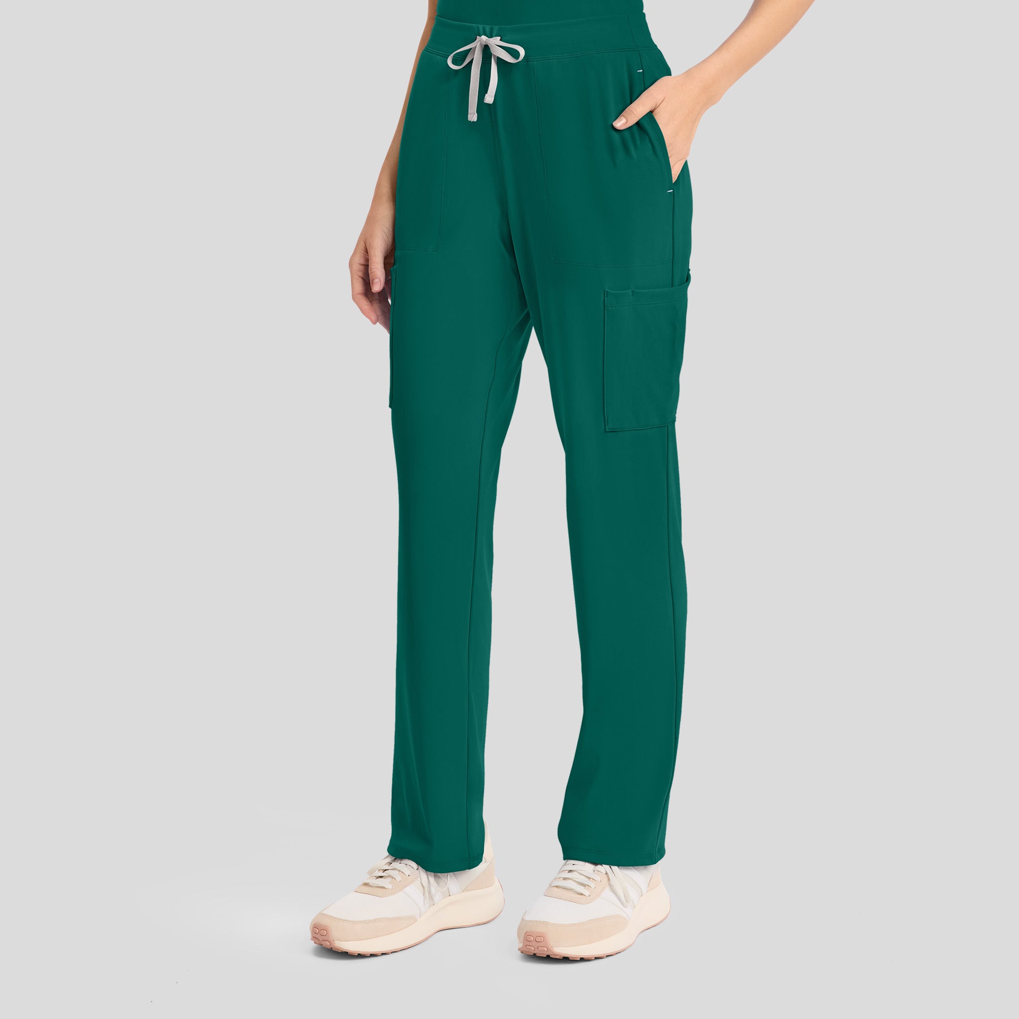 Achieve Pull-On Straight Leg Scrub Pant | Hunter