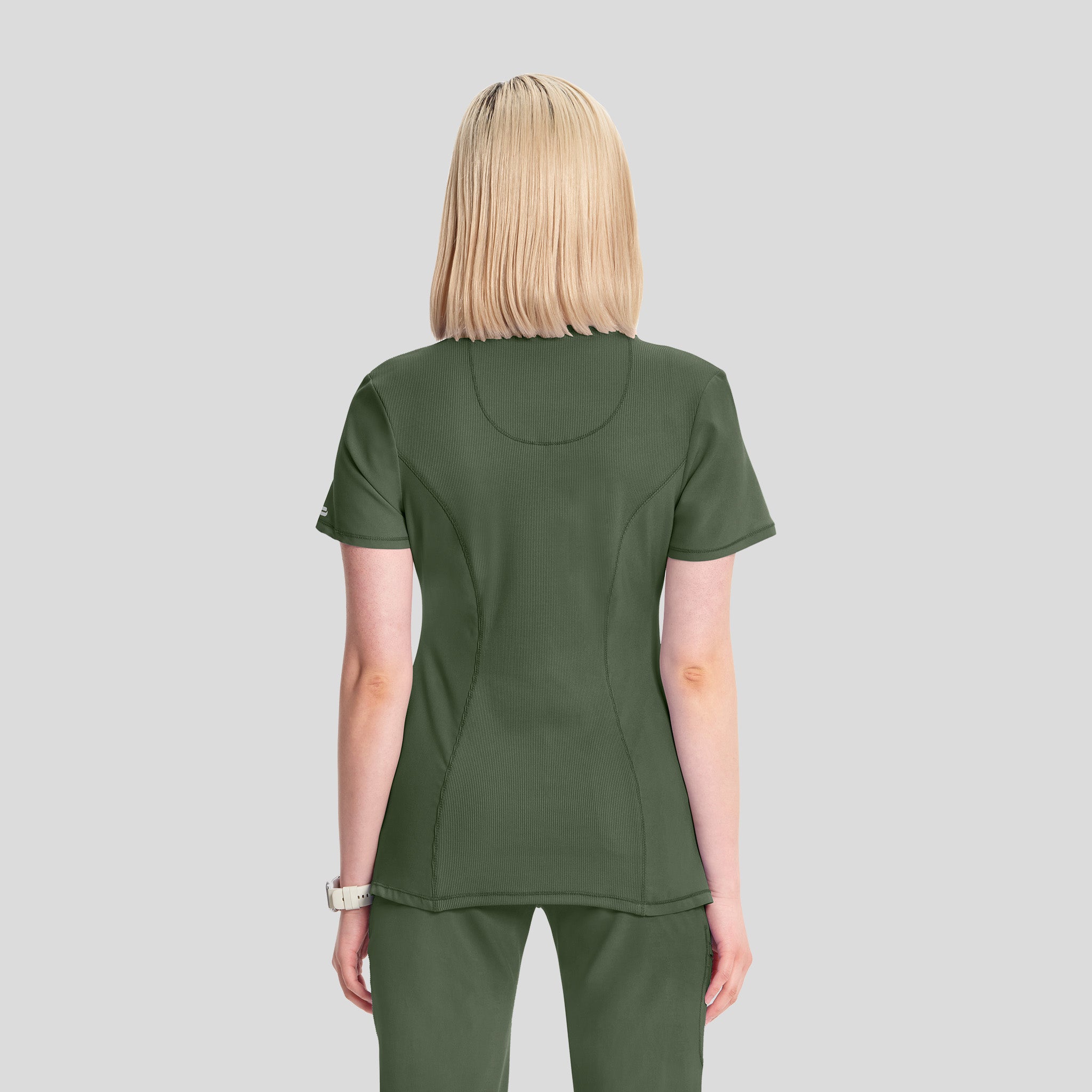 Women's Round Neck Top | Olive