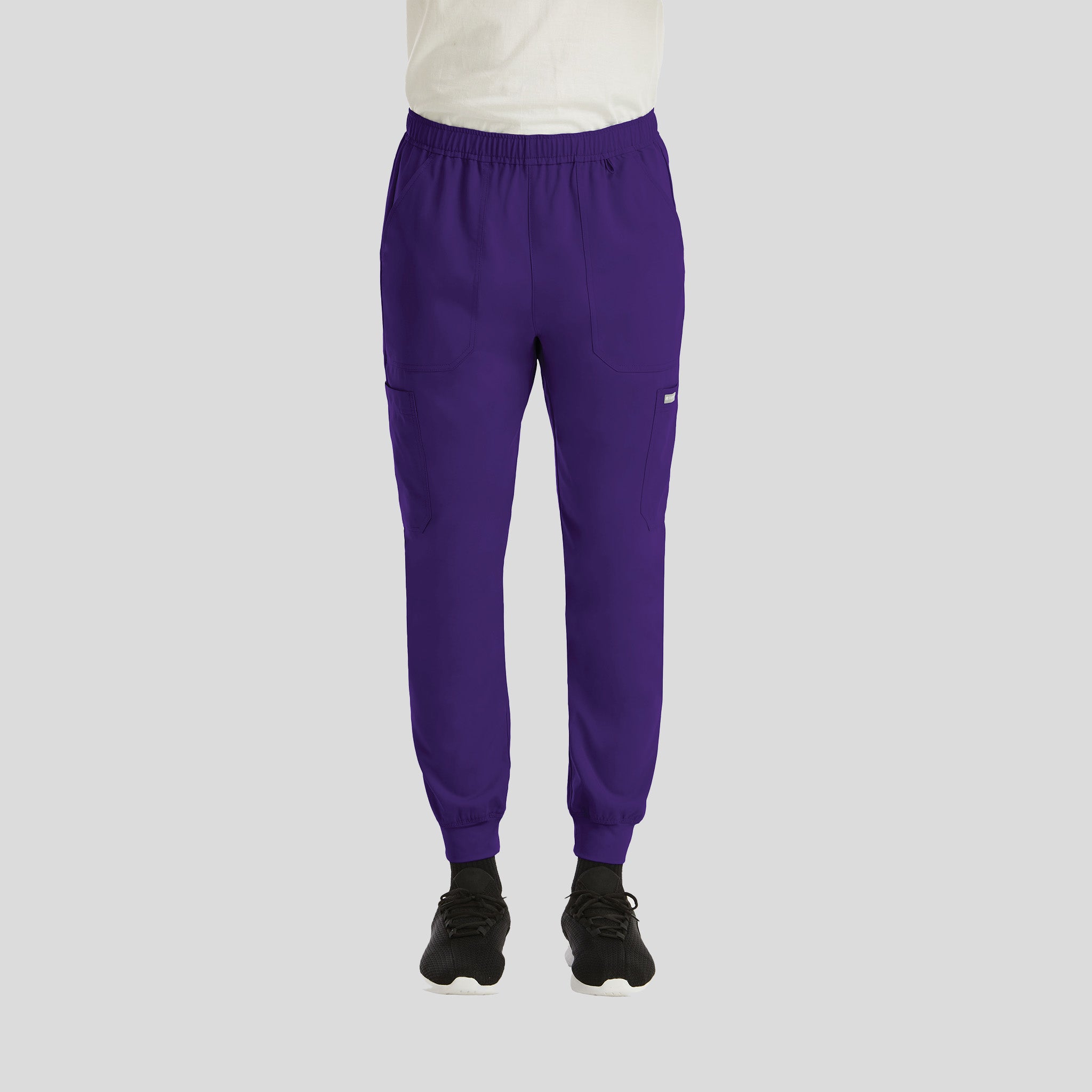 Menβs Full Elastic Jogger | Grape