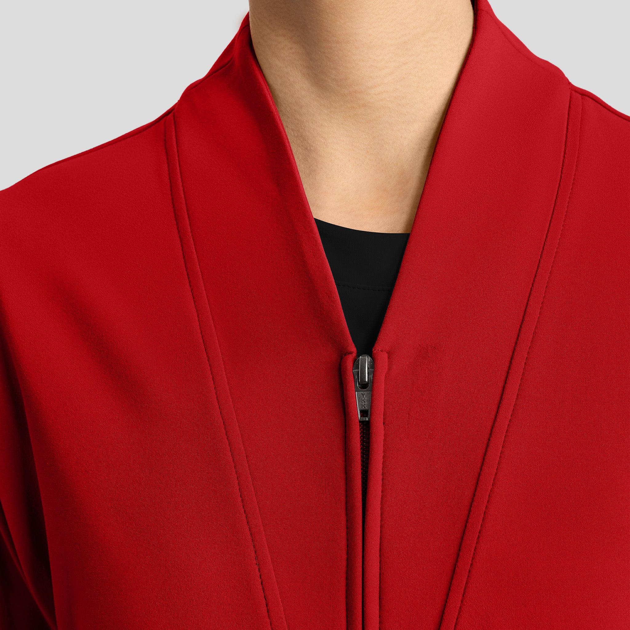 Achieve Warm-Up Scrub Jacket | Red