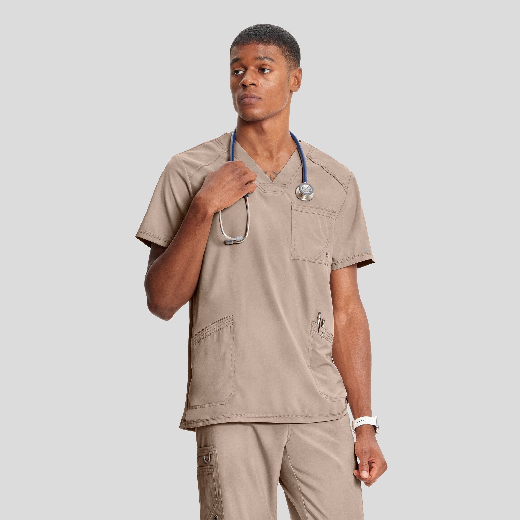 Men's V-Neck | Khaki