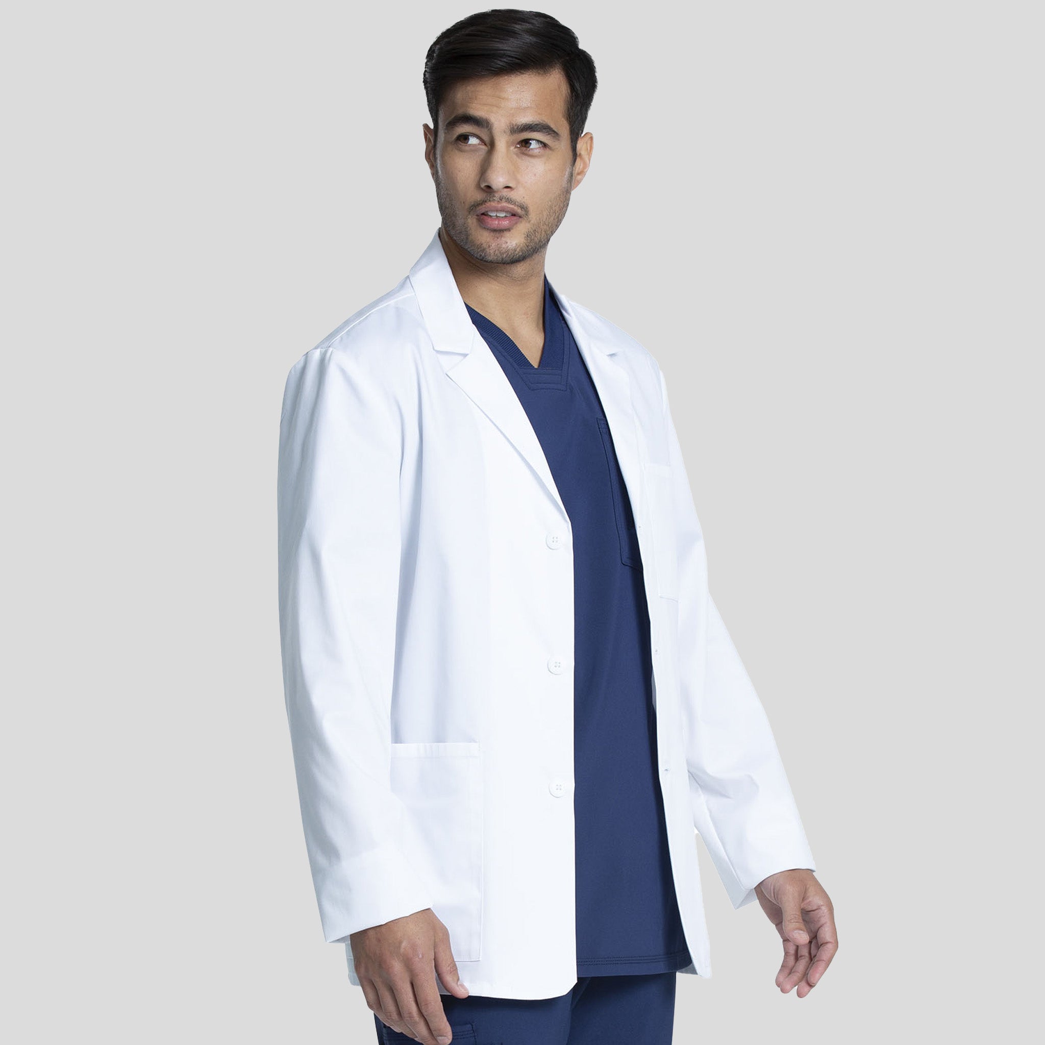 Men's Notched Consultation 30" Lab Coat