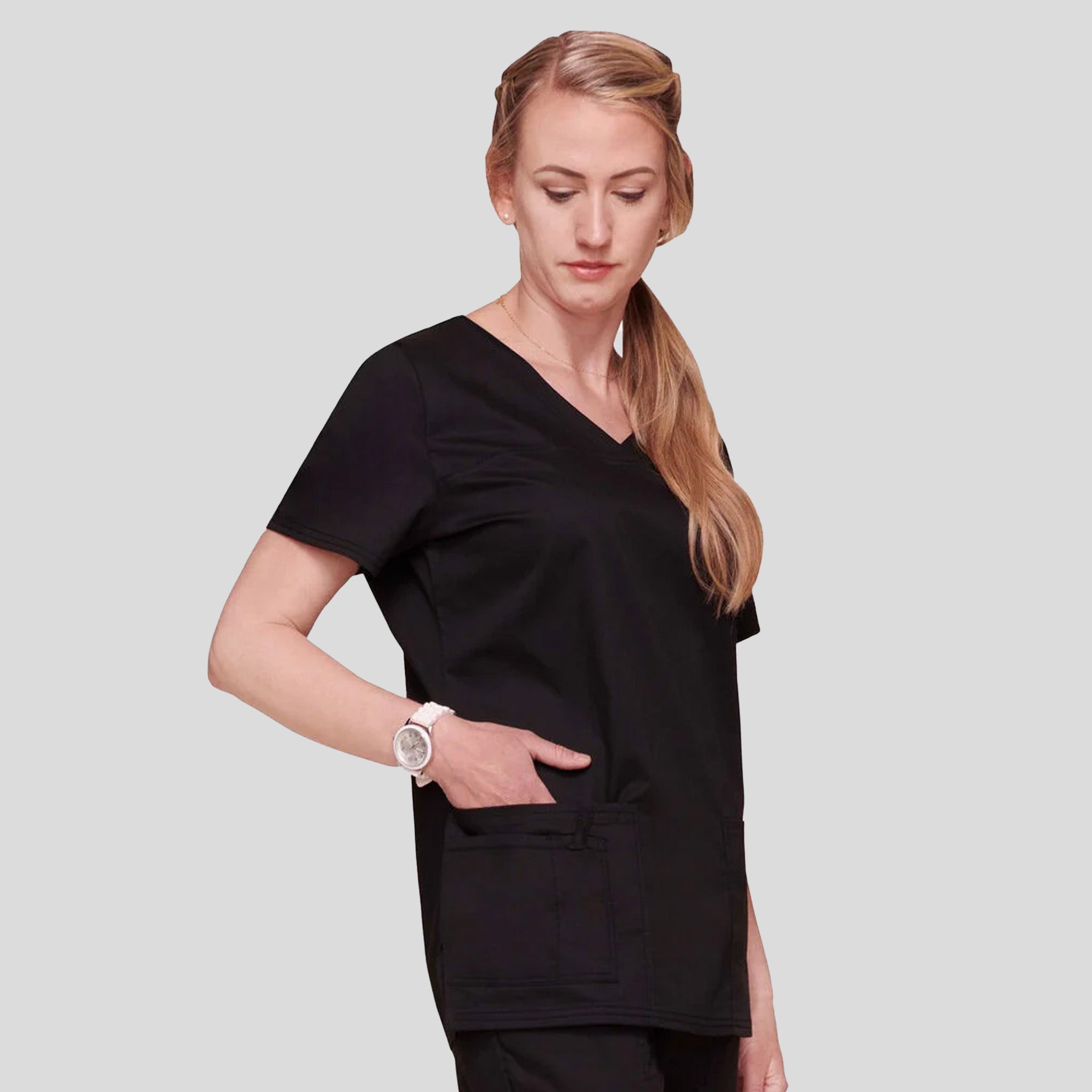 Women's V-Neck | Black