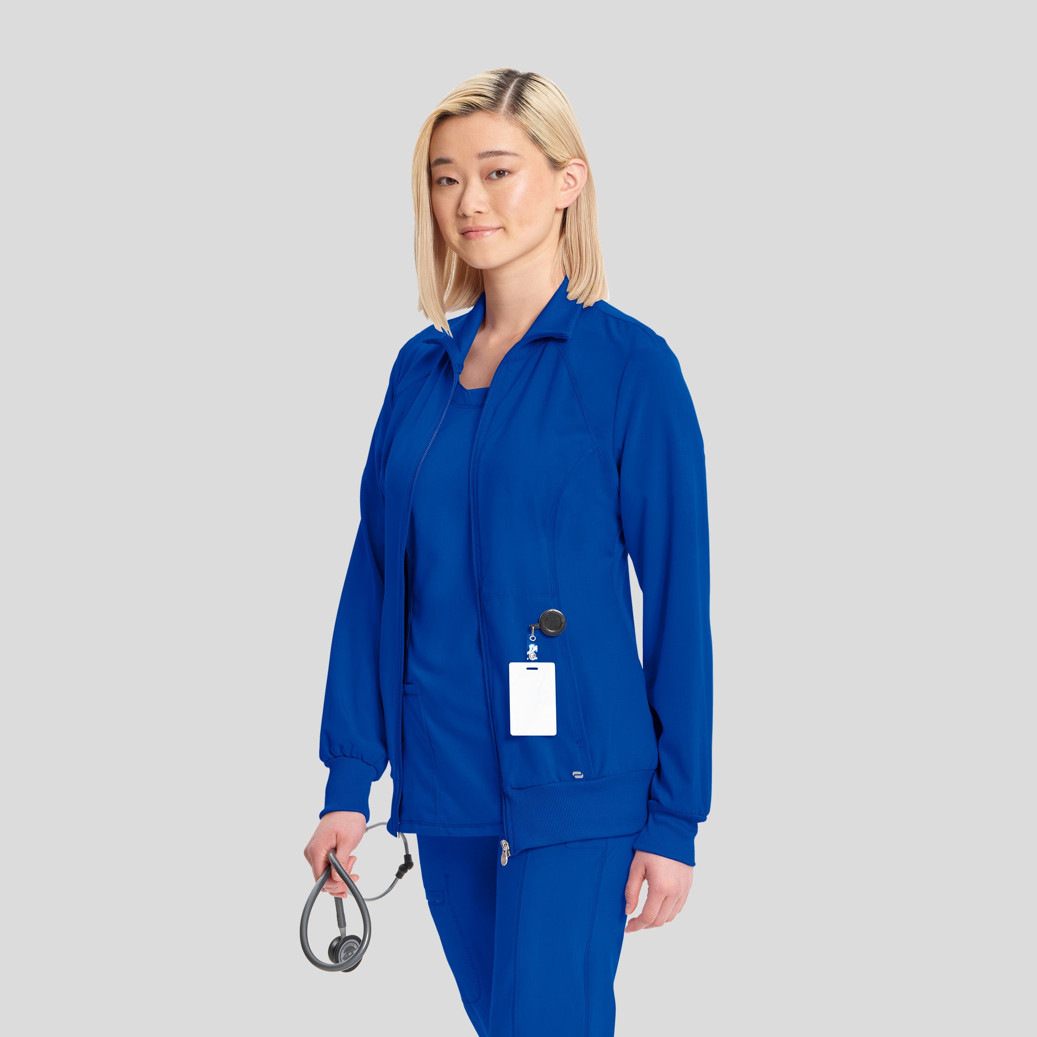 Women's Zip Front Warm-Up | Galaxy