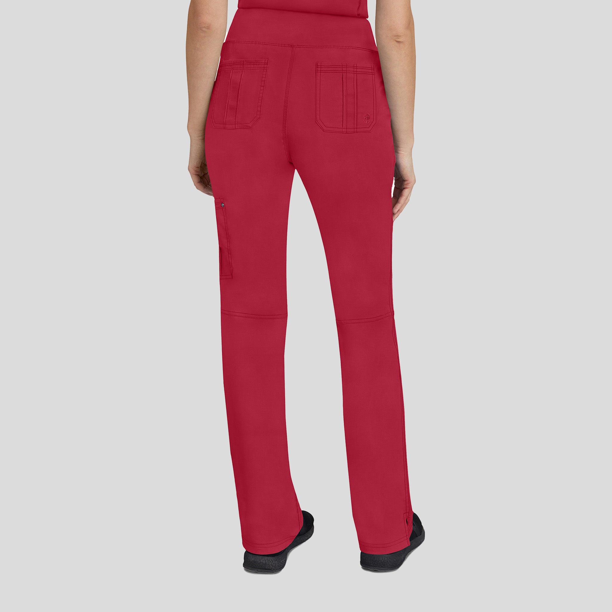 Tori Yoga Scrub Pant | Red