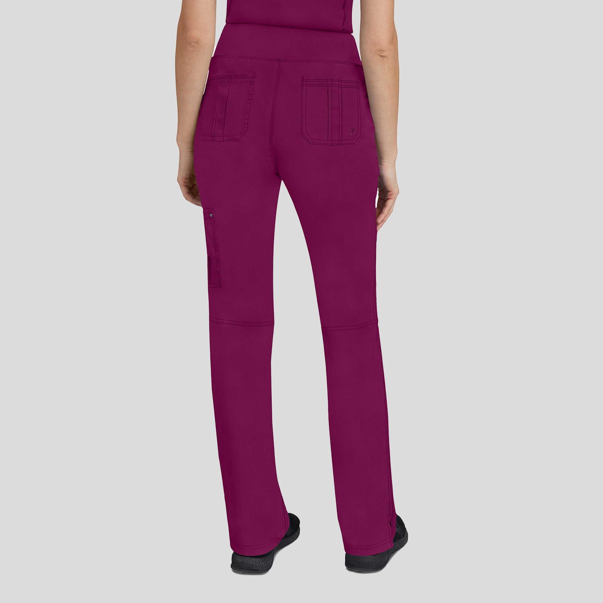Tori Yoga Scrub Pant | Wine