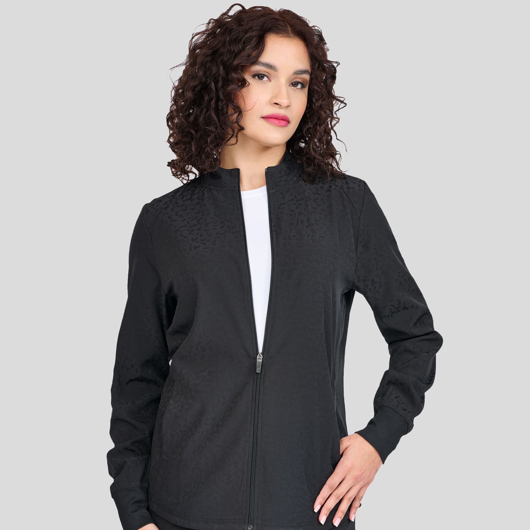 Cheetah Warm-Up Jacket | Black